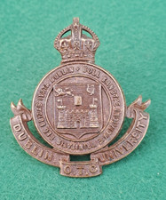 Dublin Trinity College OTC cap badge, Irish Regiment, Dublin