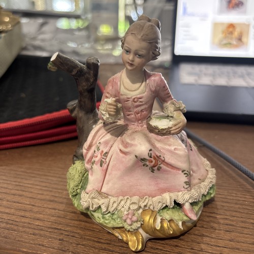Capodimonte porcelain figurine - porcelain,
