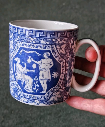 Spode mug home greek - w,