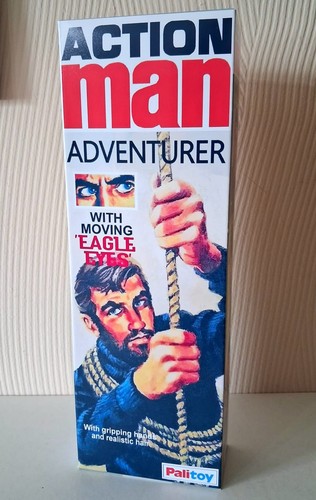 Vintage action man adventurer - action,