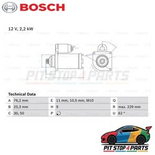 Bosch 0986024050 Starter Motor