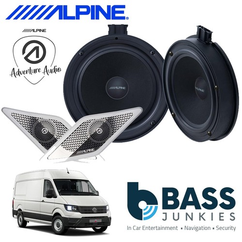 Alpine spc 106cra2 front - alpine, spc-106cra2