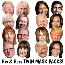 POLITICIAN Halloween Face Mask