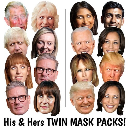 Politician fancy dress face - fancy,