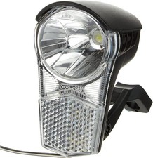 BÜCHEL Fahrradlicht Vorne mit Schalter I Dynamo Betrieb möglich I 25 LUX I StVZO