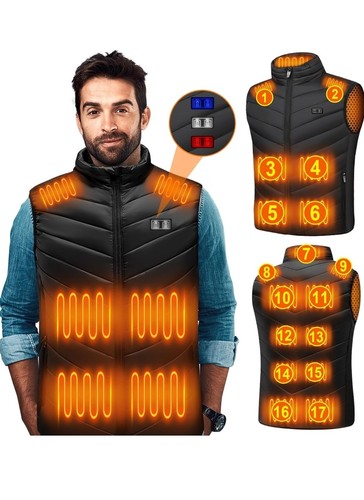 Heated clothes for women - heated, men