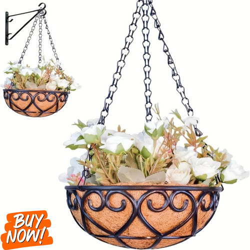 Hanging baskets 12 - 8", 12"