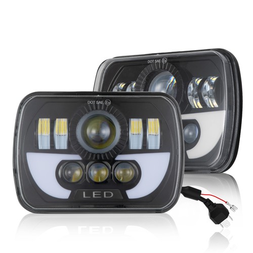 Pair 5x7 7x6 led - 5x7/7x6'', headlight