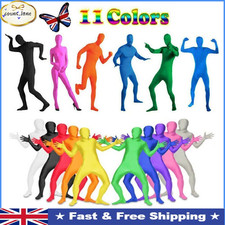 Party Fancy Costume Invisible Morph Suit Full Body Spandex Jumpsuit  Adults Kids