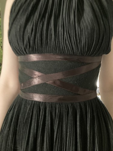 Couture vintage black dress - couture,