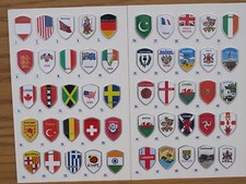 Five Aluminium Walking Stick Badges Pick Your Designs From The List