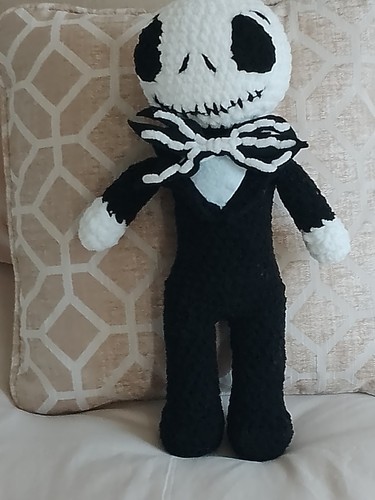 Jack skellington doll hand - doll,,