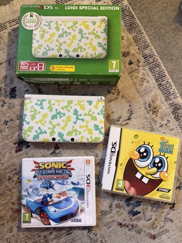 Nintendo 3ds luigi 30th - luigi,