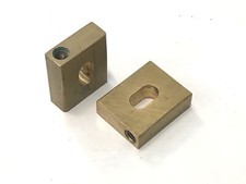 Brass Saw Guide Blocks For Older WADKIN BURSGREEN Bandsaws - Price Each