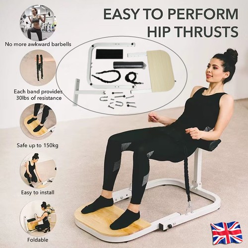 Hip thrust machine - thrust, high