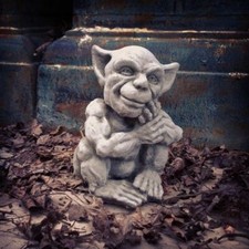 Garden Sprite Statue made from