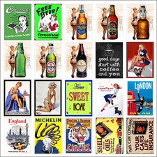 Various Retro Tin Metal