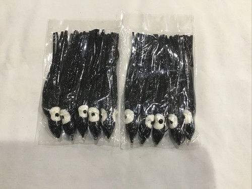 Black sparkle squid - 10,