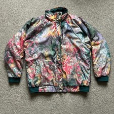 Vintage 1980’s SAX Collection MadeInEngland Floral Print Insulated Jacket 12-14