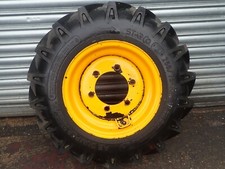 JCB DUMPER A89 STEEL WHEEL WITH NEW TYRE 255/75-15.3