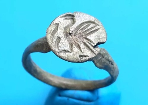 Rare medieval ring with - medieval, a