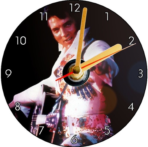 Elvis presley clock - -, eagle