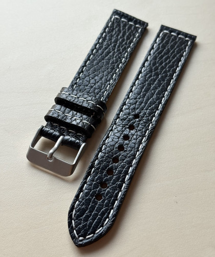 Black poljot leather - black,