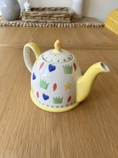 Exclusive Whittard of Chelsea Hand Painted Bright Coloured Large Teapot
