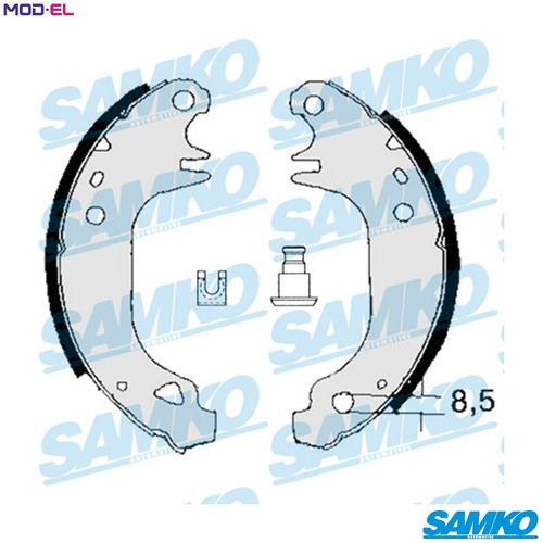 Brake shoe set 83110 for - set,