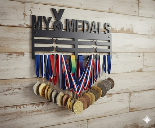 Medal acrylic hanger - my,