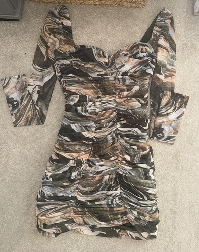 Zara olive draped - olive,
