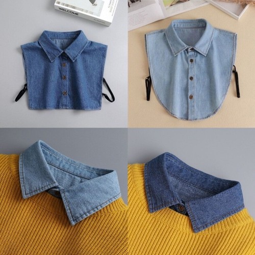 Detachable women denim fake - detachable,