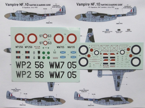 Decals de havilland - de,