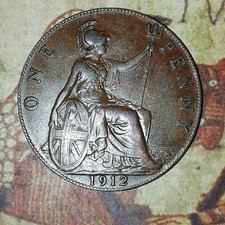 1912 PENNY GEORGE V