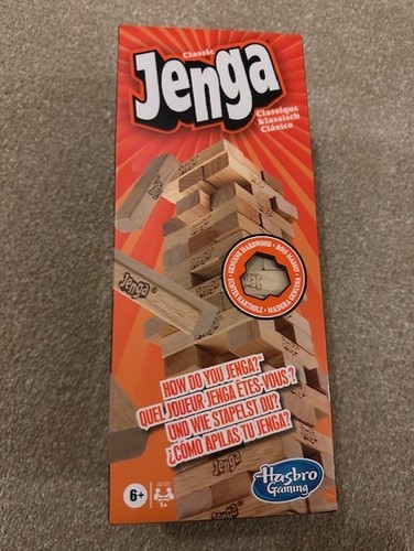 Classic jenga game from hasbro - classic,