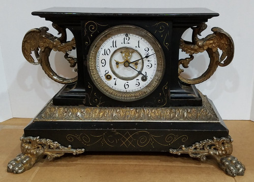 Antique ansonia belgium - ansonia, cast