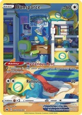 Dunsparce - GG23/GG70 - Pokemon Crown Zenith Galarian Gallery Holo Card NM