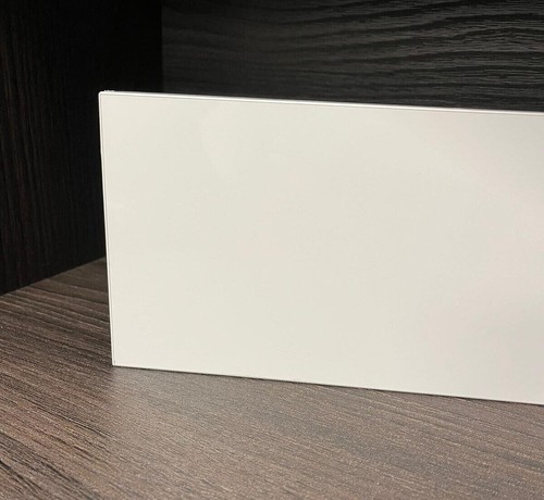 White gloss mdf - white, plinth