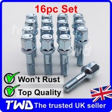 16 x ALLOY WHEEL BOLTS FOR