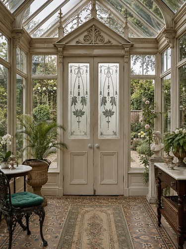 Victorian acid etched french - victorian,