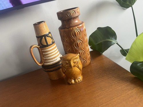 Vintage haegar pottery owl - vintage,