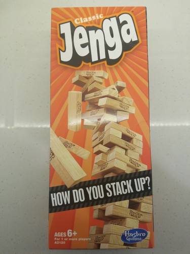 Hasbro classic jenga game - jenga, a