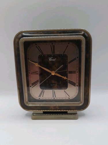 Vintage coral alarm clock - alarm,