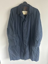 Vintage Aquascutum Aqua 5 Trench Coat Mens Size Medium 40” Chest Blue Mac 