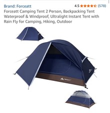 Forceatt Tent, 1/2 Person