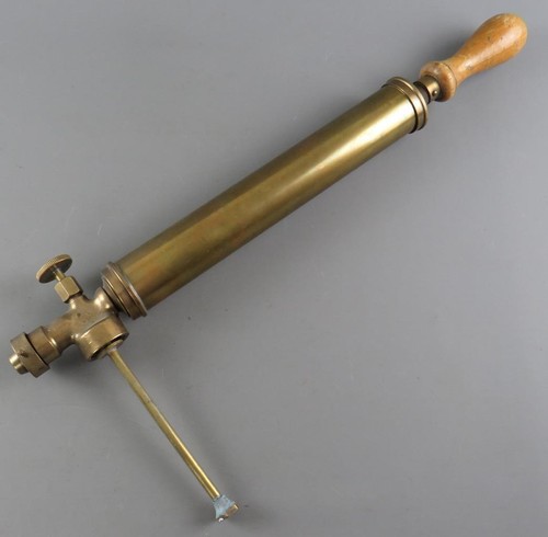 Vintage solid brass dual - solid,