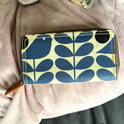 Orla kiely blue cream stem - blue,