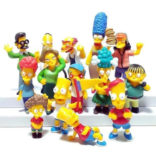 14pcs simpsons cartoon - simpsons,