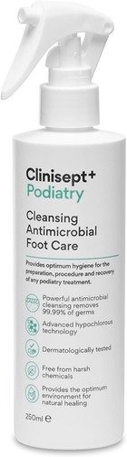 Clinisept podiatry cleansing - podiatry,