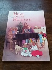 Warner Bros "Home For The Holidays" (1987) Vintage Sheet Music Piano/Vocals EXC